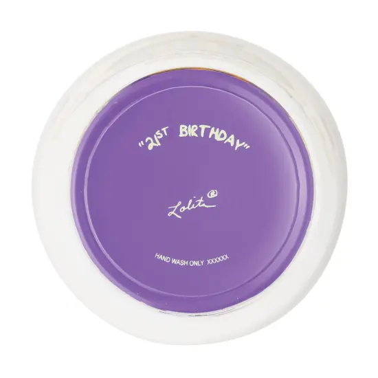 Enesco Lolita 21st Birthday Pint Glass {3}