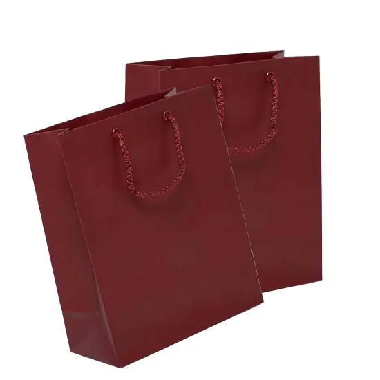 Sleek Matte Euro Tote 16" x 6" x 12" {2}