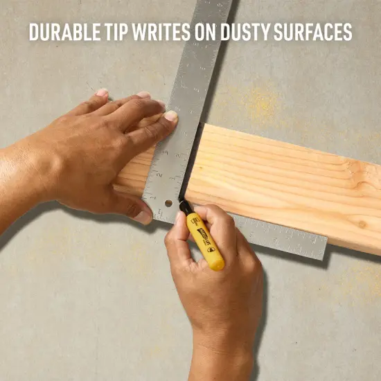 Avery UltraDuty Marks A Lot Permanent Markers, Chisel Tip, Water Resistant, Industrial Grade Ink, 12 Black Markers (29842) {4}