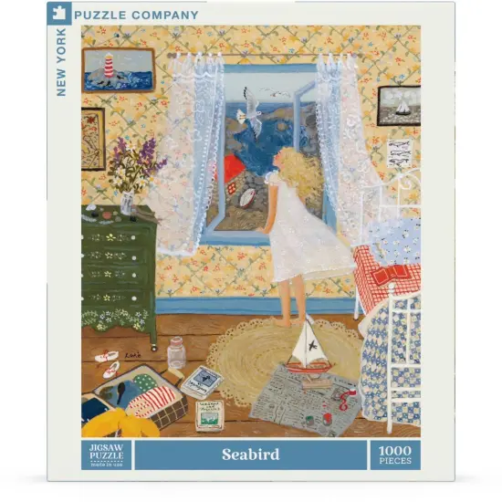 New York Puzzle Company Seabird 1000 Piece Piece Jigsaw Puzzle {1}