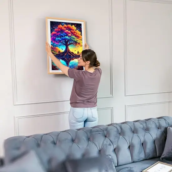 Tree of Life Diamond Art Painting Kits for Adults, Landscape Diamond Painting Kits for Beginners, DIY 5D Diamond Dots Kits Gem Painting for Home Art Decor 12x16 inch {4}