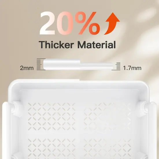 3 Tier Rolling Cart Organizer {2}