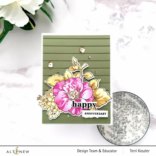 Build-A-Garden: Rosa Gallica Add-On Die Set {3}