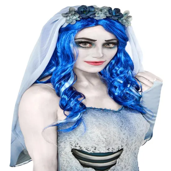 Tim Burton's Corpse Bride Adult Costume Wig | One Size {3}