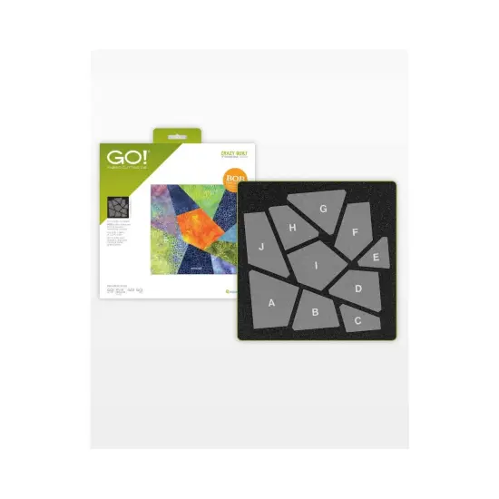 GO! Crazy Quilt-6" Finished Die {1}