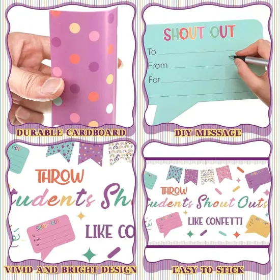 Shout Out Bulletin Board Decorations Throw Student Shout Out Like Confetti {4}
