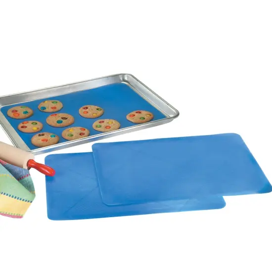 Collections Etc Reusable Silicone Baking Sheet Liners - Set of 3 {2}