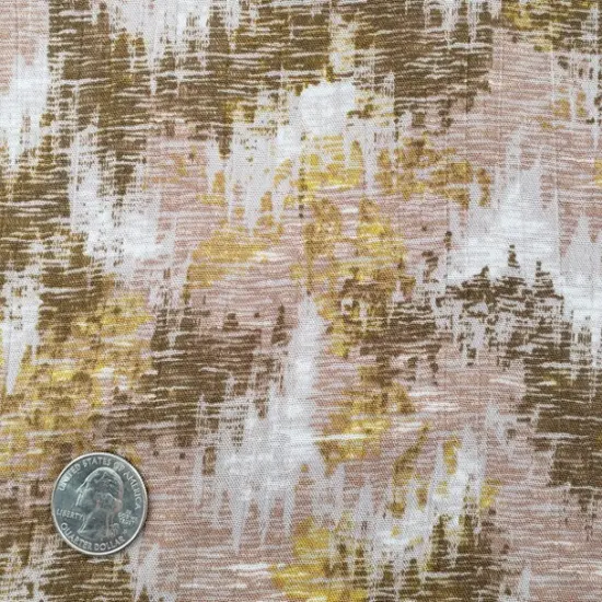 1 Yard Sandstone Rayon Crepon Crinkle Fabric Lightweight Apparel 50/52 Inch Width {1}