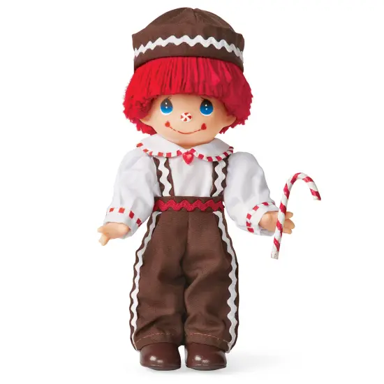 Collections Etc Precious Moments Gingerbread Raggedy Ann & Andy Collectible Dolls {2}