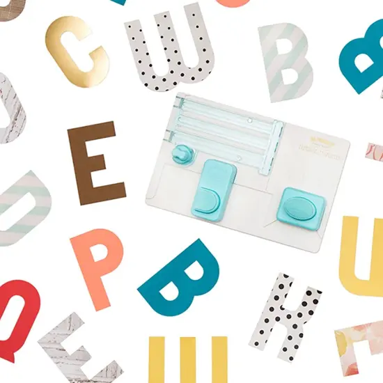 We R Alphabet Punch Board {5}