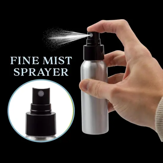 2-Ounce Aluminum Fine Mist Spray Bottles (6-Pack) {4}