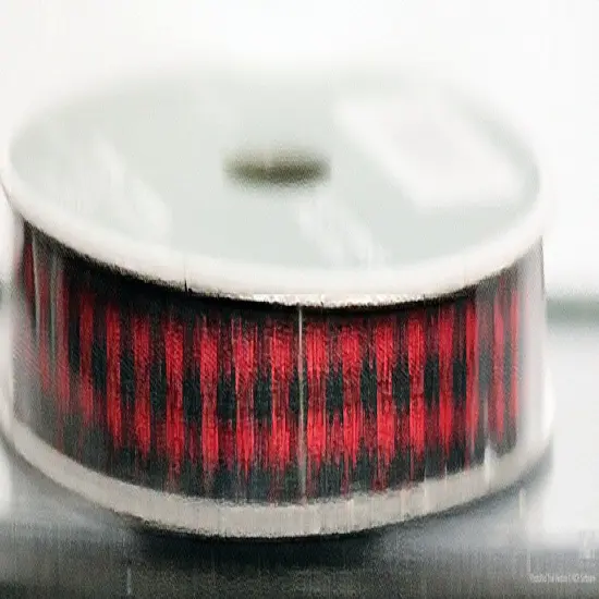 Celebrate It Christmas Red/Black Plaid Ribbon {1}