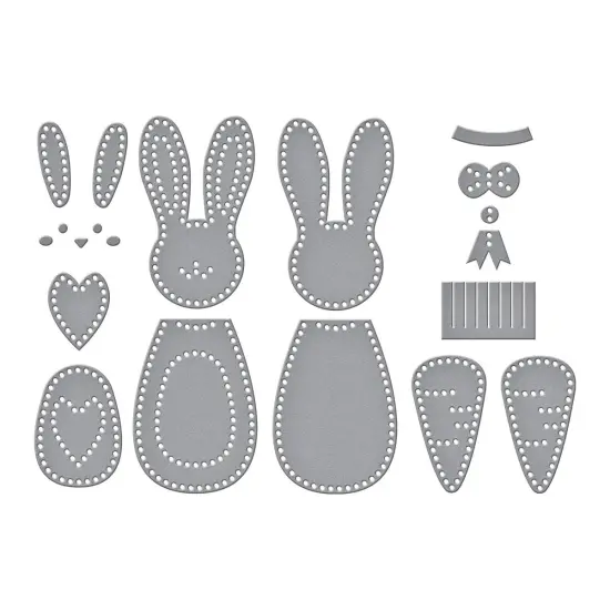 Spellbinders Etched Dies By Nichol Spohr-Felt Carrot Companion {3}