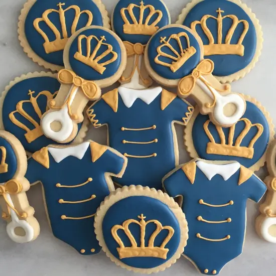 Bakell - Navy Blue Luster Dust (4g, 1x Jar) Edible Vegan Dust & Paint for Baking, Desserts and Beverages {5}