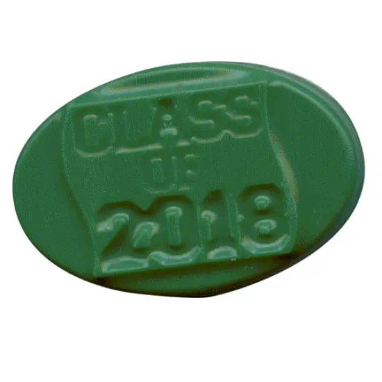 Class of 2018 Oval Chocolate Mold {2}
