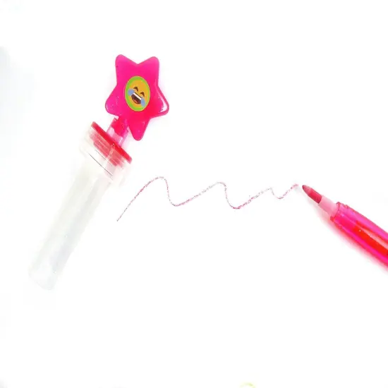 TINYMILLS 24 Pcs Emoji 2 in 1 Stacking Crayons with Stamp Topper {4}