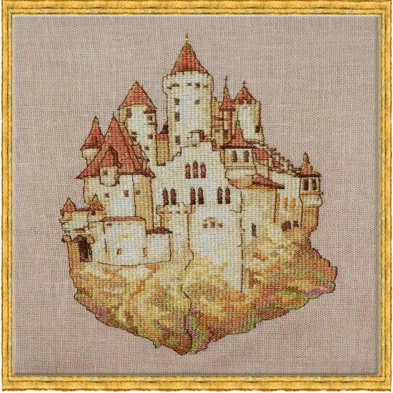 Suspended Castle 122-B003 K Counted Cross Stitch Kit {1}