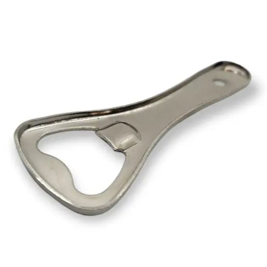 Handy Housewares 3pc Flat Metal Bartender Bottle Top Cap Opener Bar Tool Set with Hanging Hole {3}