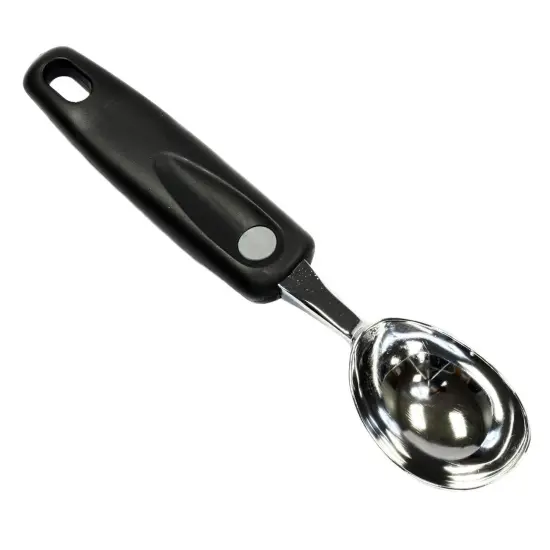 Chef Craft Heavy Duty Chrome Plated Easy Grip Ice Cream Scoop {1}