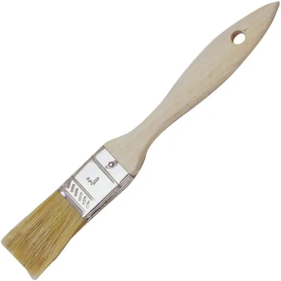 Norpro 1" Pastry Brush - Boar Bristles Basting Baking Barbecue Egg Baste Tool {1}