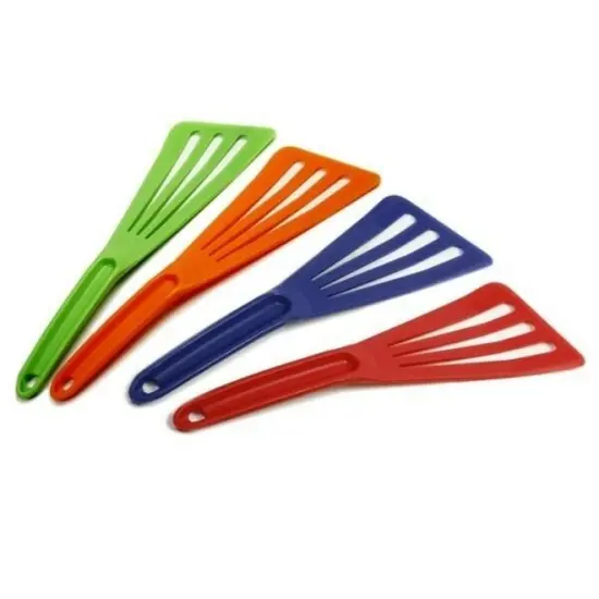 Norpro 12" My Favorite Heat Resistant Nylon Beveled Slotted Spatula Turner {6}