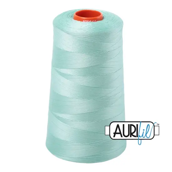 Medium Mint (2835) | 50wt Cone (5900M / 6452Y) | Aurifil Thread {1}