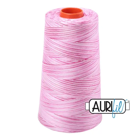 Pink Taffy - Variegated (4660) | 50wt Cone (5900M / 6452Y) | Aurifil Thread {1}