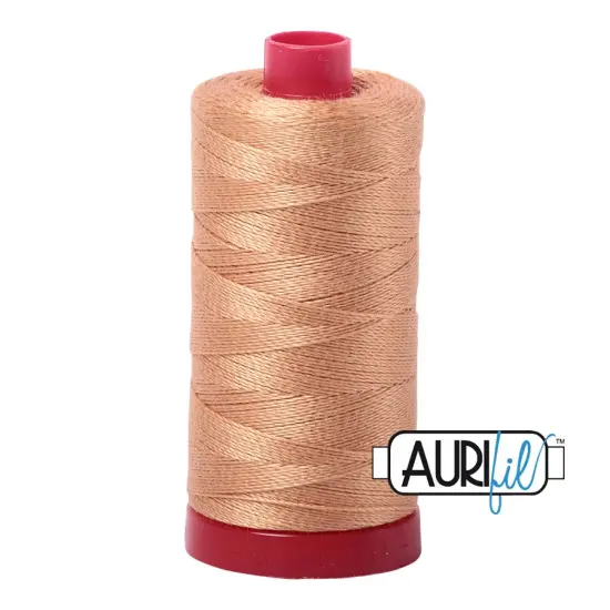 Light Toast (2320) | 12wt Large Spool (325M / 356Y) | Aurifil Thread {1}