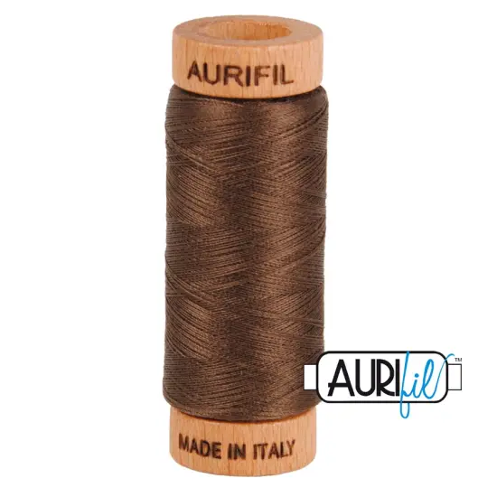 Bark (1140) | 80wt Small Spool (274M / 300Y) | Aurifil Thread {1}