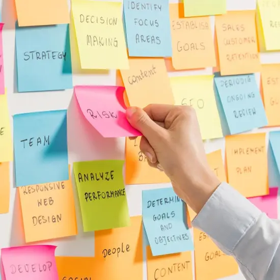 24 Pack Sticky Notes Small, Super Sticking Power Memo Pads, 12 Assorted Colors Self-Stick Pads, 100 Sheets/Pad Strong Adhesive Notes for Home,School,Office,Use on Walls,Doors,Windows {4}