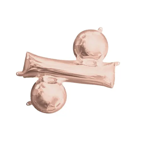 Anagram&reg; 16 Inch Symbol % Rose Gold Air Fill Only {5}