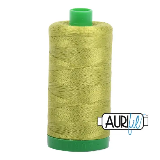 Light Leaf Green (1147) | 40wt Large Spool (1000M / 1094Y) | Aurifil Thread {1}