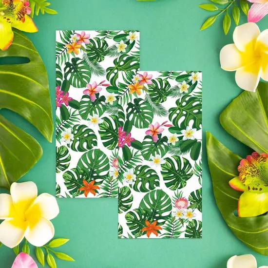 Hawaiian Luau Party Supplies Aloha Happy Birthday Napkins Disposable Tropical Tiki Themed Luncheon Paper Napkins Hawaiian Party Table decorations (100 Pack) {3}