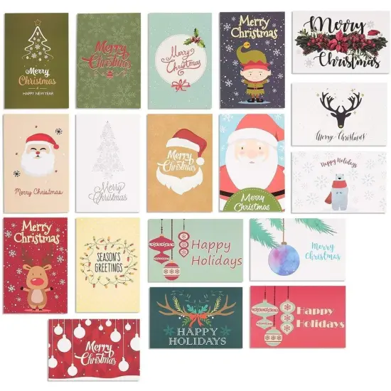 Best Paper Greetings 36 Pack Assorted Christmas Cards, 4x6 Holiday Greeting Cards with Envelopes Bulk, 36 Cute Designs, Xmas Card Variety Pack for Festive Holiday Seasons Multicolor {2}