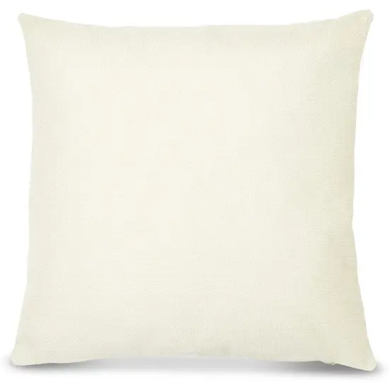 Set of 4 Farmhouse Decorative Throw Pillow Covers, 18x18 inch Cushion Cases Protector, Ivory, Standard Size Brown {4}