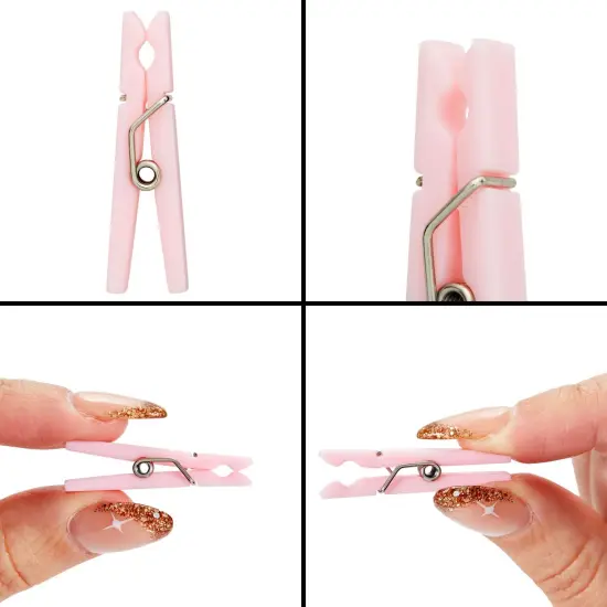 Floral Baby Shower Clothespin Game For Girl, Don't Say Baby Theme with 60 Pink Clothes Pins and 8x10-Inch Sign {6}