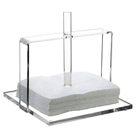 Sleek Lucite Napkin Holder {1}