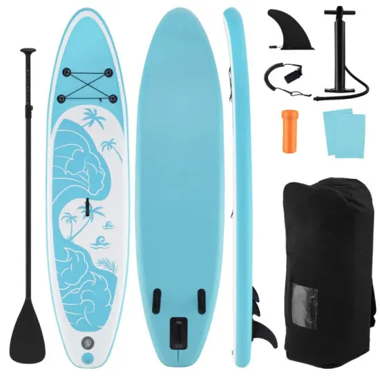 Inflatable Stand Up Paddle Board with Premium SUP Accessories {7}