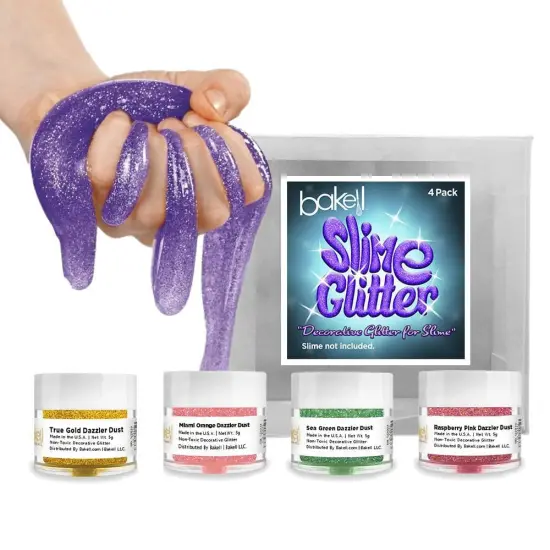 Unicorn Magic Slime Glitter Combo Pack (4 PC SET) {1}