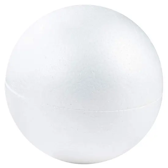 2 Pack Half Sphere Foam Balls for Crafts - 7.8 x 7.8 x 3.9" Large Hollow Dome for DIY, Art Supplies, Modeling (White) {7}
