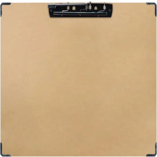 11x17 Clipboard with Hardware Corner Guard Landscape Extra Large Clipboard Hardboard with 8 Inch Jumbo Lever Clip 11 x 17 Clipping Board Log Color 1 Pack {1}