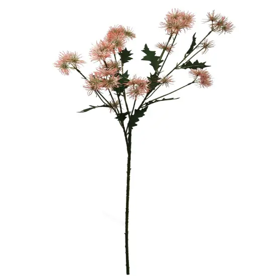 35" Pink Onion Flower Spray | 17 Blooms | Elegant Faux Stem for Home, Wedding & Event D&eacute;cor {1}