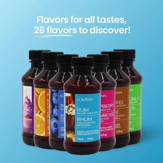 LorAnn Oils Rum Bakery Emulsion Four Ounce Bottle {4}