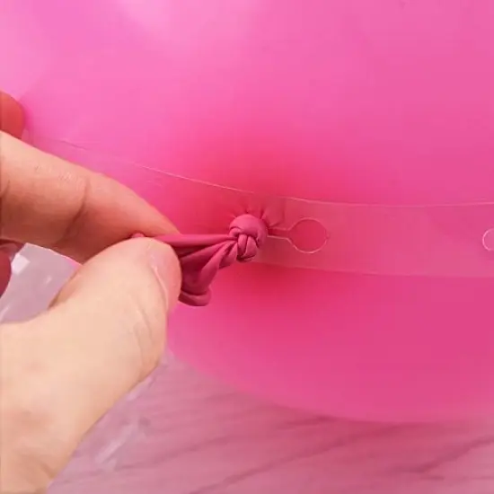 100pcs DIY Balloons Garland with Pink and White Balloons Confetti Balloons {4}