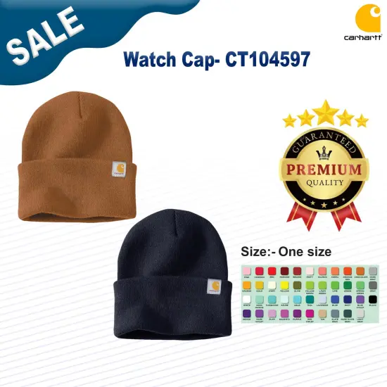 Carhartt&reg; Watch Cap Black {2}