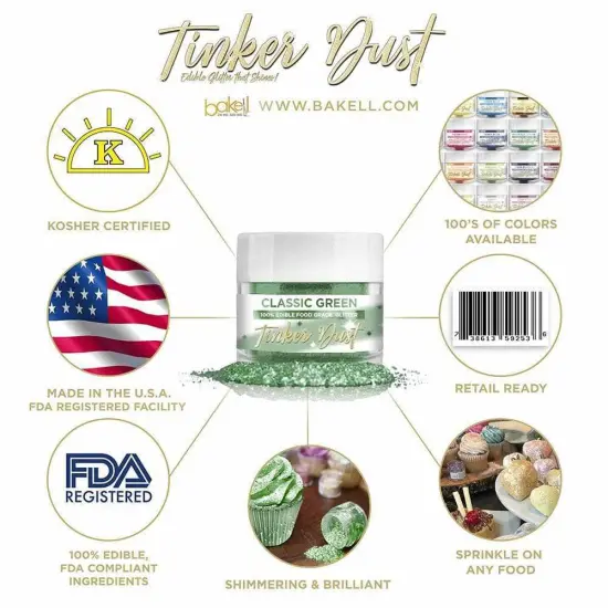 St. Patty's Day Pot O' Gold Collection Tinker Dust&reg; Glitter Combo Pack A (4 PC SET) {4}