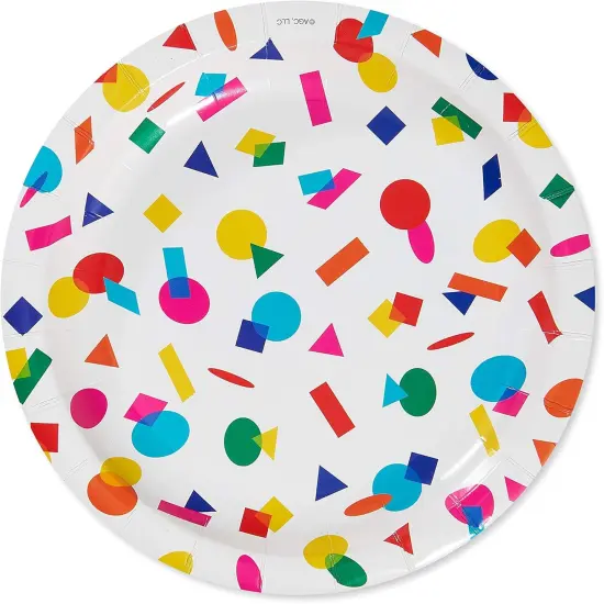 American Greetings Rainbow Party Supplies, Dessert Plates (36-Count) {1}