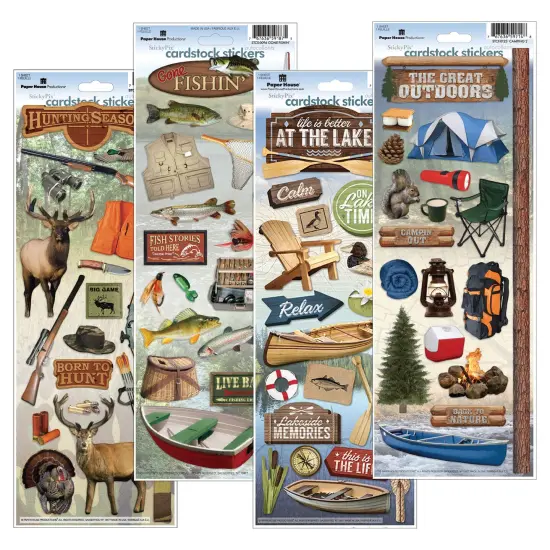 Outdoor Life Cardstock Sticker Bundle {1}