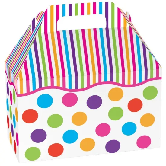 Pack/6: Gumballs Gable Box - 8-1/2 x 5 x 5-1/2" {1}