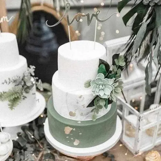 Bakell - Silver Sage Luster Dust (4g, 1x Jar) Edible Vegan Dust & Paint for Baking, Desserts and Beverages {3}